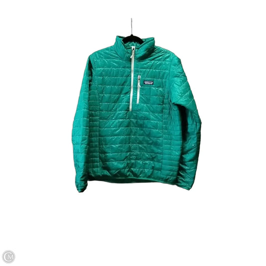 Jacket Puffer & Quilted By Patagonia In Green, Size: L