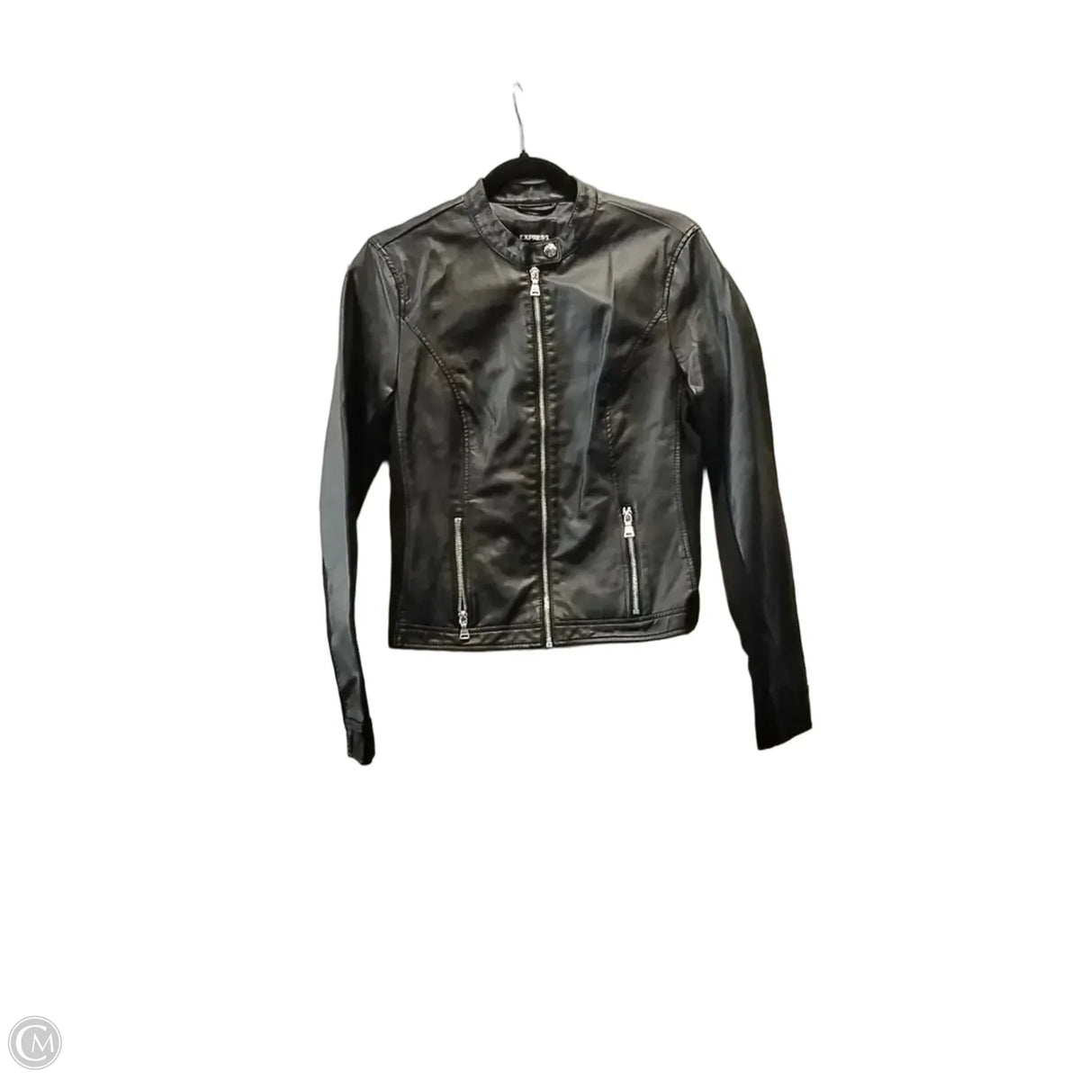 Jacket Moto By Express In Black, Size: M