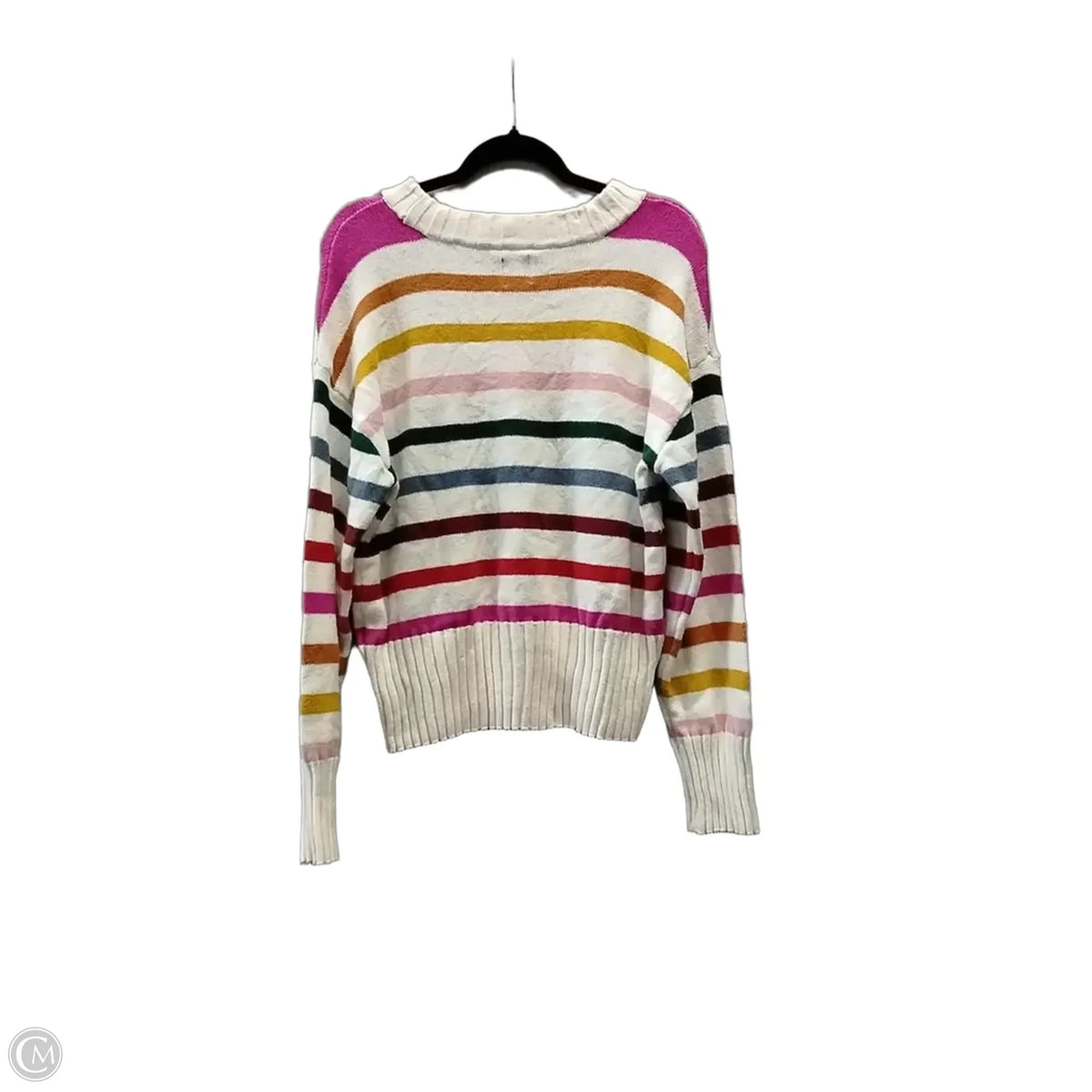 Sweater By Gap In Striped Pattern, Size: L