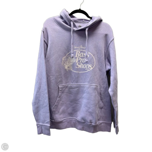 Sweatshirt Hoodie By Clothes Mentor In Purple, Size: M
