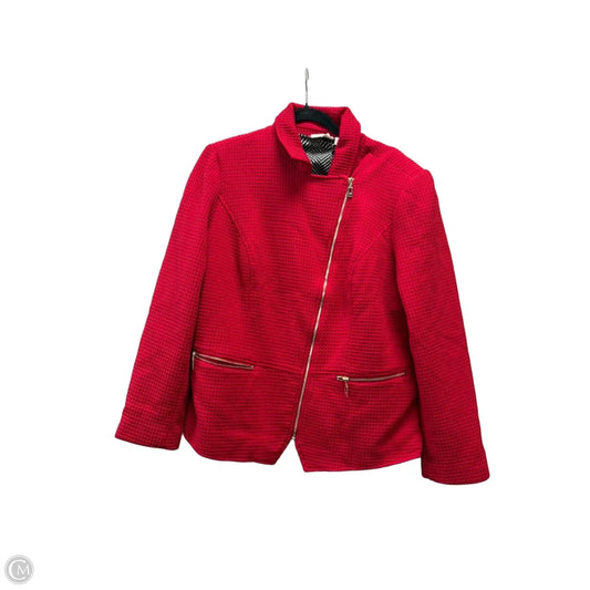 Jacket Other By Chicos In Red, Size: L