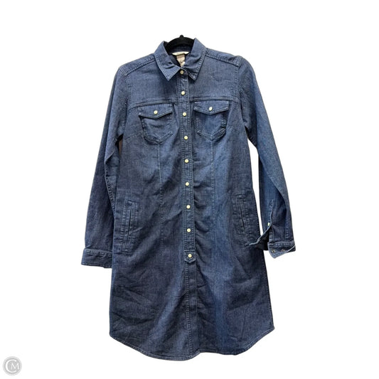 Dress Casual Short By Duluth Trading In Blue Denim, Size: Xs