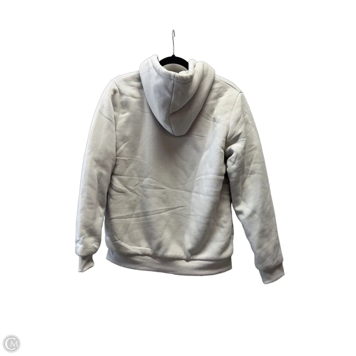 Jacket Fleece By Clothes Mentor In Grey, Size: M