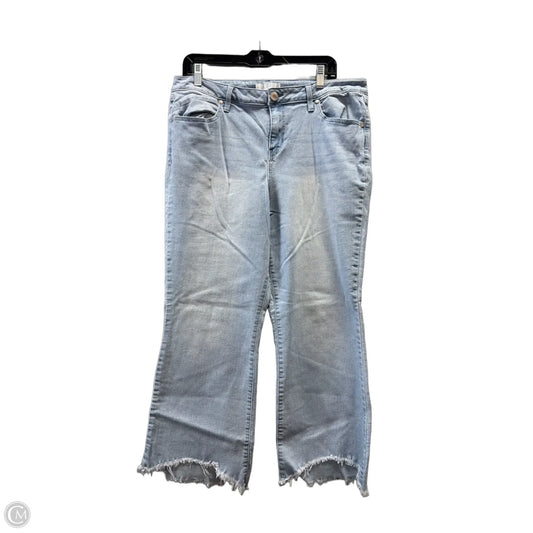 Jeans Wide Leg By 1822 Denim In Blue, Size: 16
