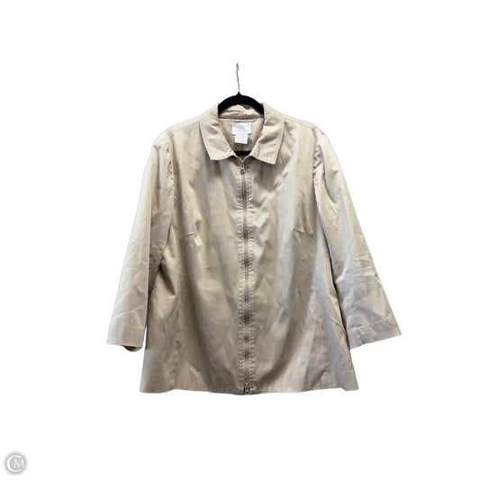 Jacket Other By Worthington In Beige, Size: Xl