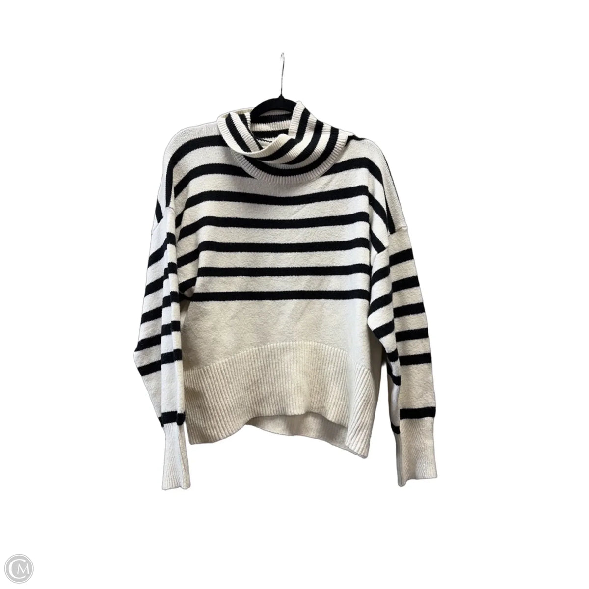 Sweater By A New Day In Striped Pattern, Size: L