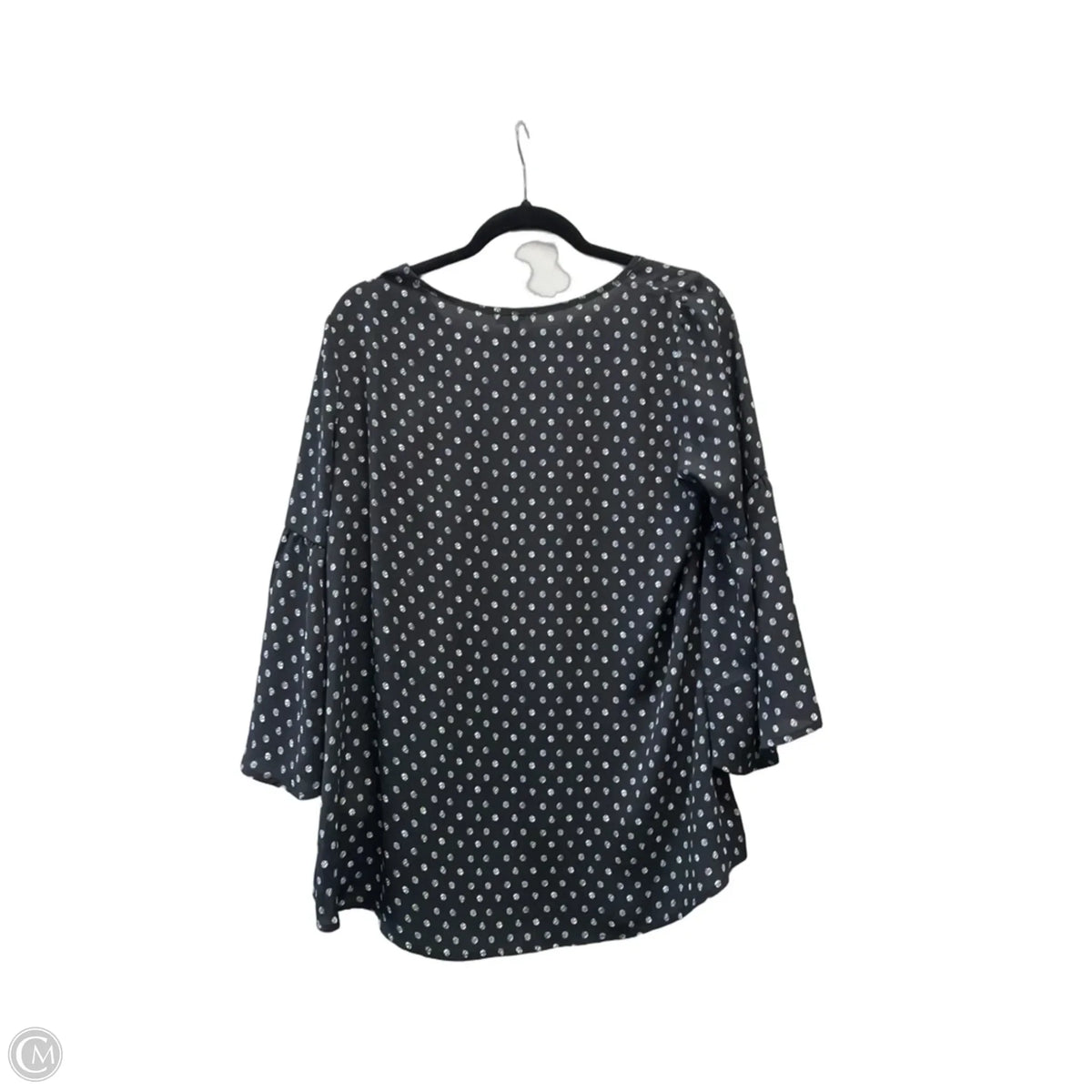 Blouse Long Sleeve By Spense In Black, Size: M