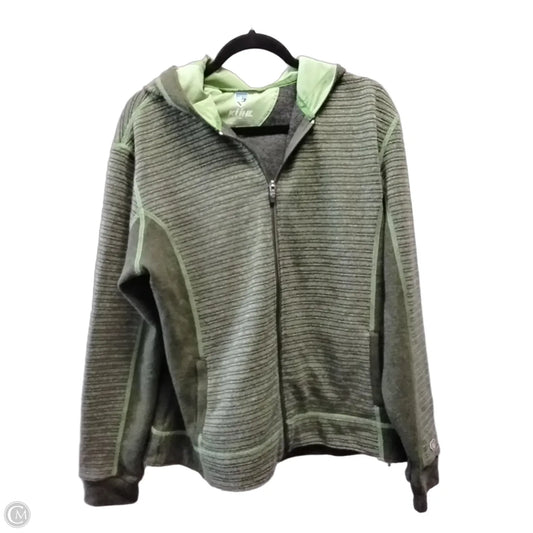 Athletic Jacket By Kuhl In Green, Size: Xl