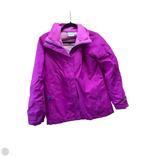 Coat Other By Columbia In Purple, Size: L