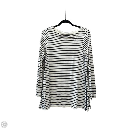Top Long Sleeve By J. Jill In Striped Pattern, Size: S