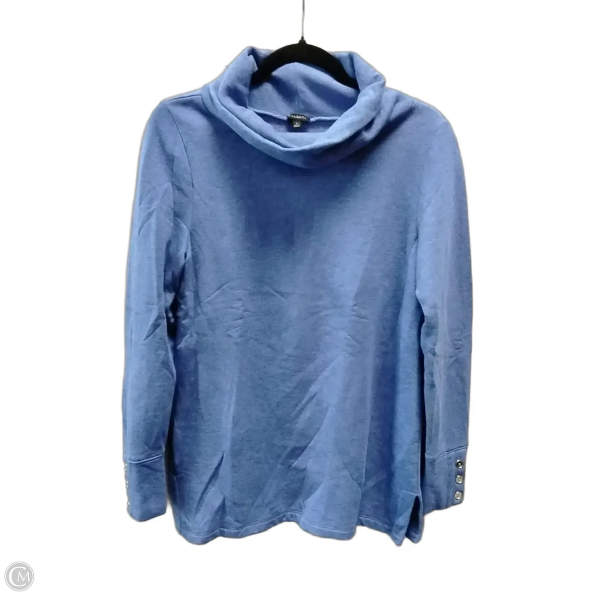Sweatshirt Crewneck By Talbots In Blue, Size: S