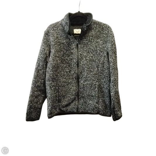 Jacket Faux Fur & Sherpa By Faded Glory In Black, Size: L