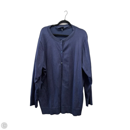 Cardigan By Lane Bryant In Blue, Size: 3x