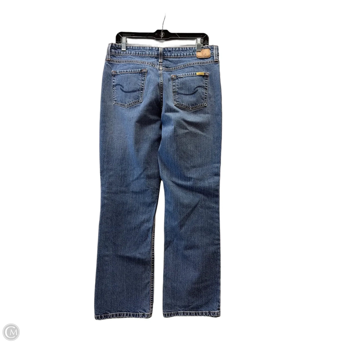 Jeans Boot Cut By Levis In Blue Denim, Size: 14