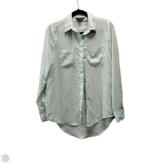 Blouse Long Sleeve By Rock And Republic In Green, Size: S