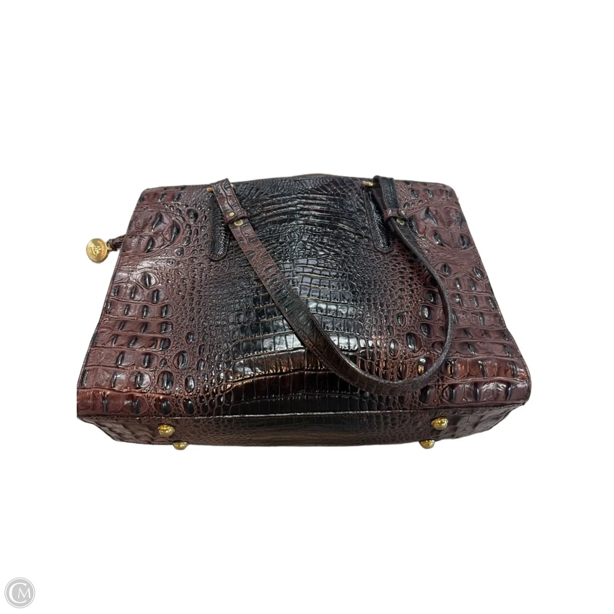 Tote Designer By Brahmin, Size: Large