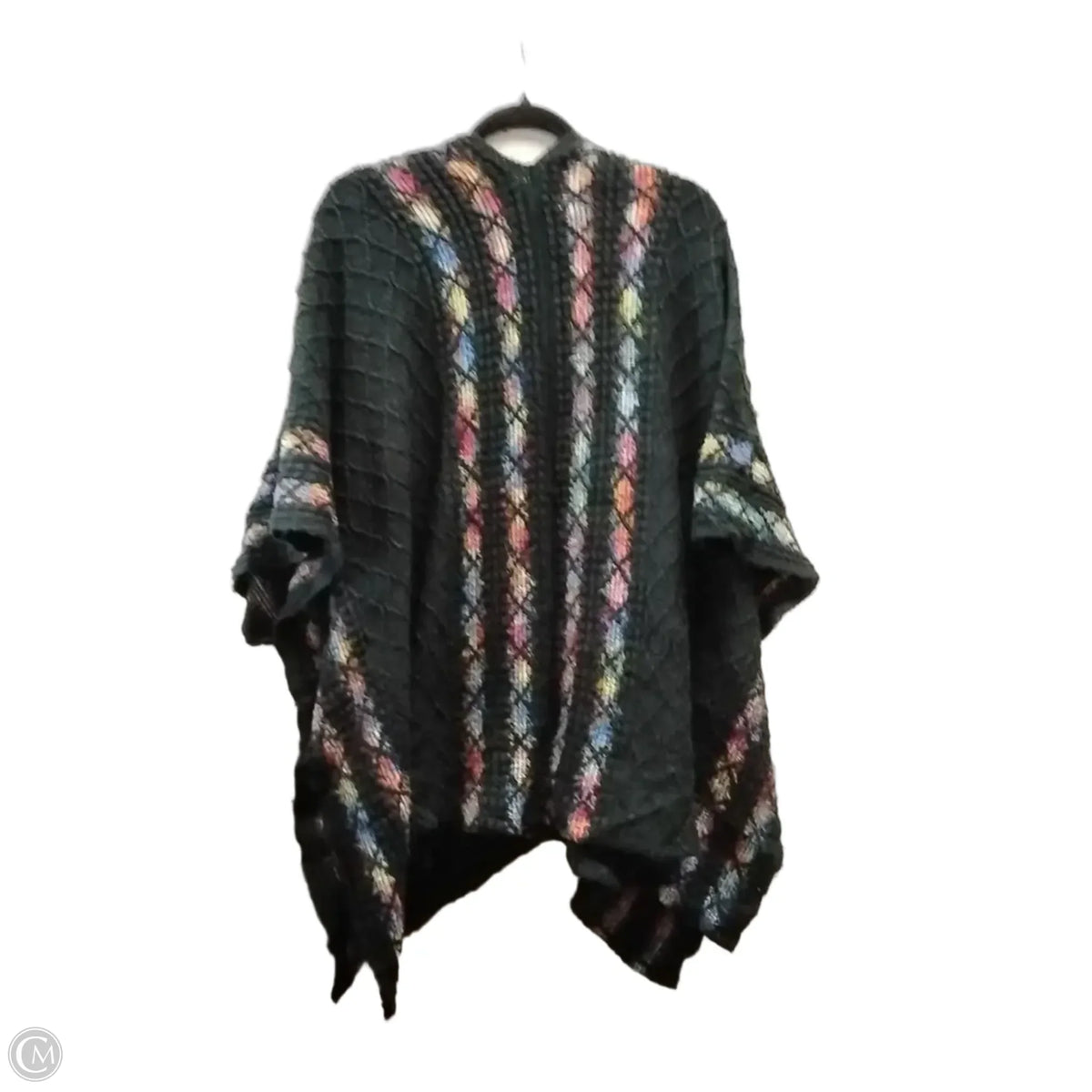 Shawl By Clothes Mentor In Black, Size: Onesize