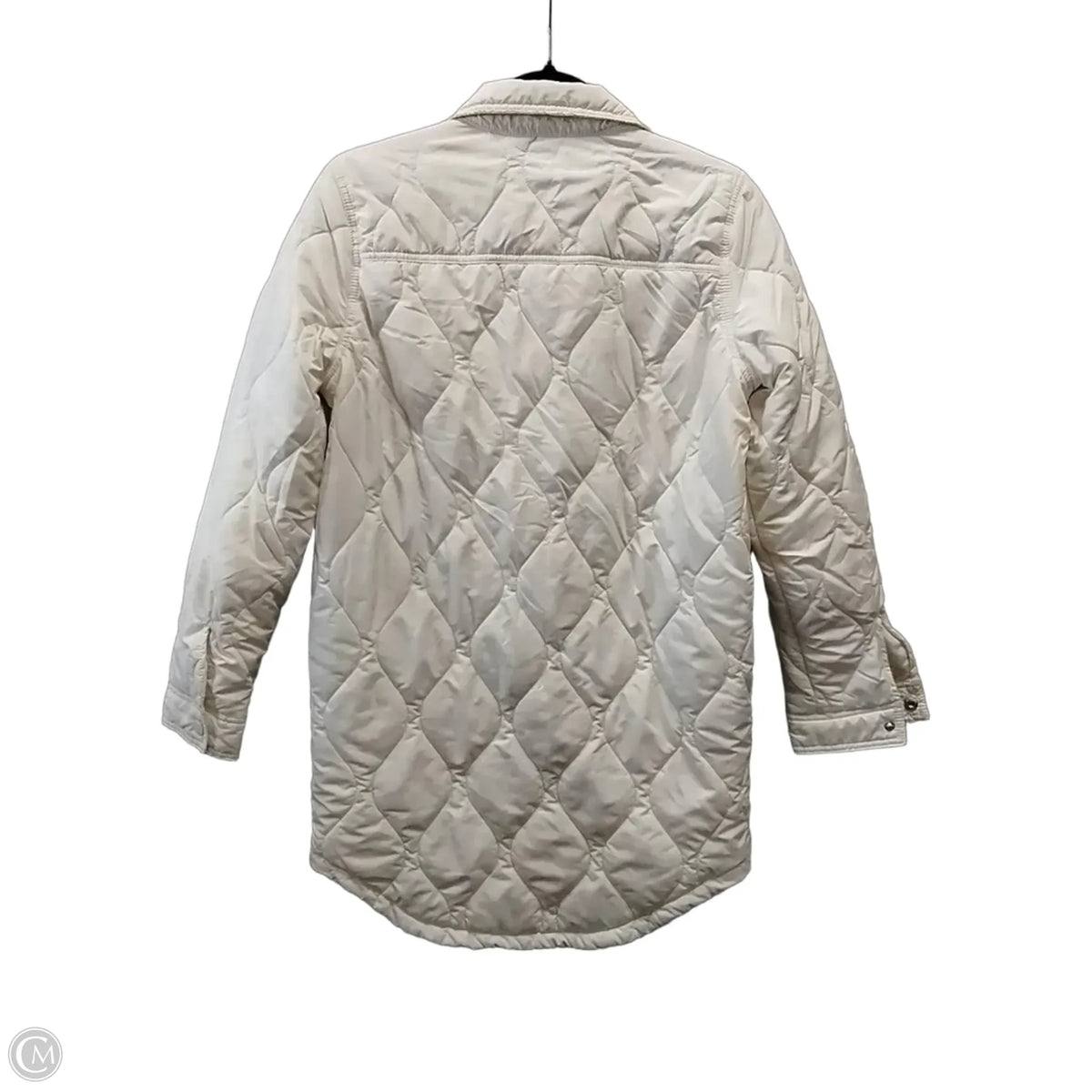 Coat Puffer & Quilted By Love Tree In White, Size: S
