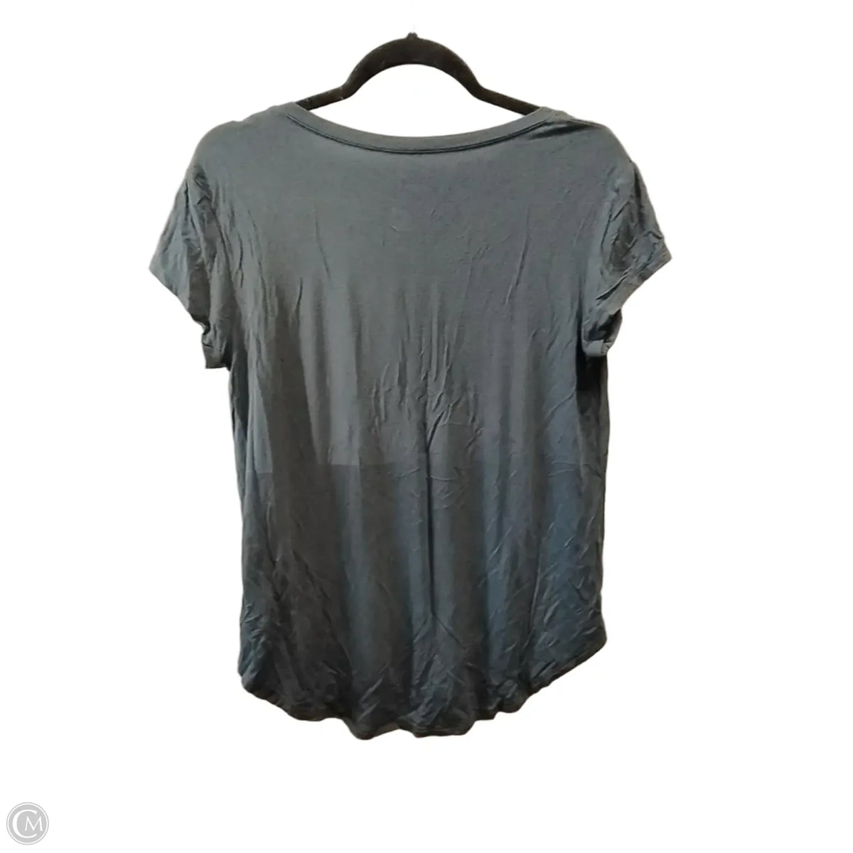 Top Short Sleeve Basic By American Eagle In Blue, Size: S