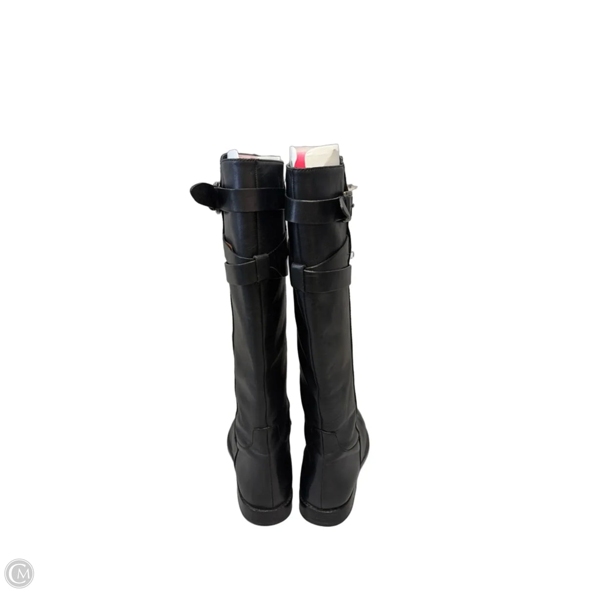 Boots Designer By Coach In Black, Size: 7