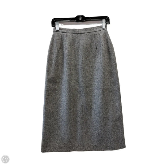Skirt Luxury Designer By Michele In Grey, Size: 6