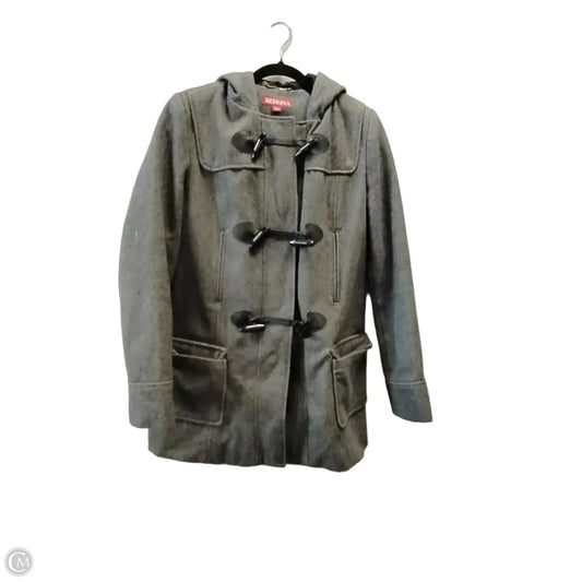 Coat Peacoat By Merona In Grey, Size: S