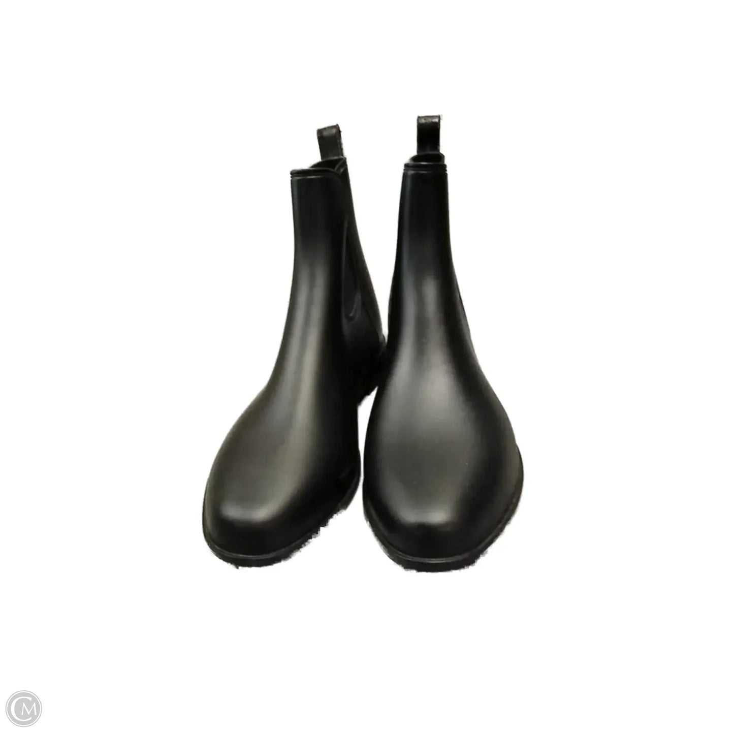 Boots Ankle Flats By Clothes Mentor In Black, Size: 11