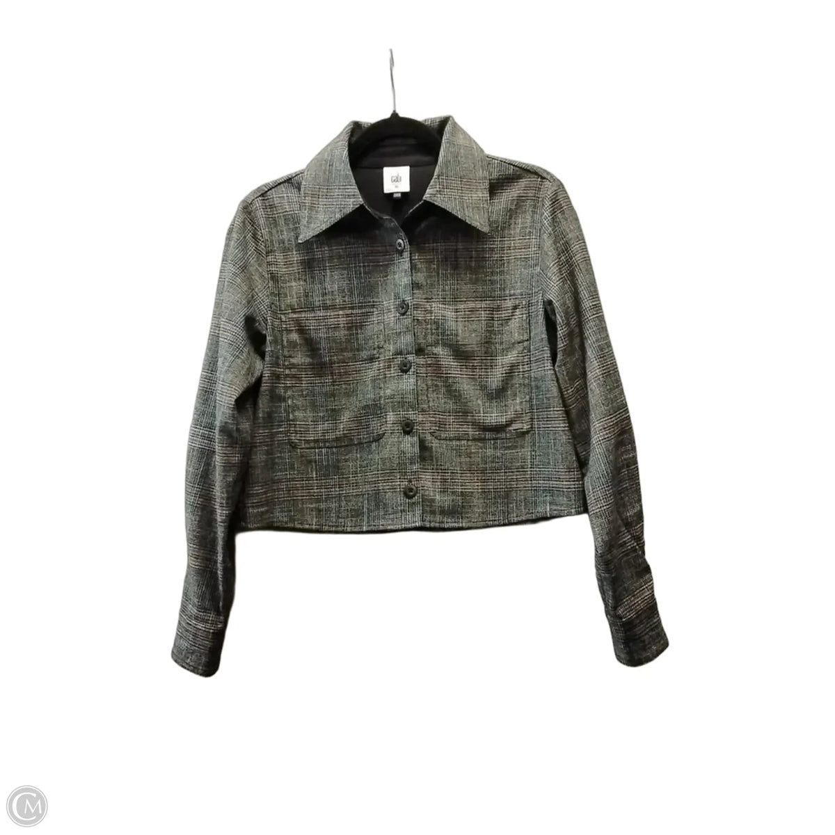 Jacket Other By Cabi In Plaid Pattern, Size: Xs