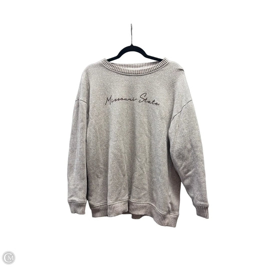 Sweatshirt Crewneck By Clothes Mentor In Red, Size: L