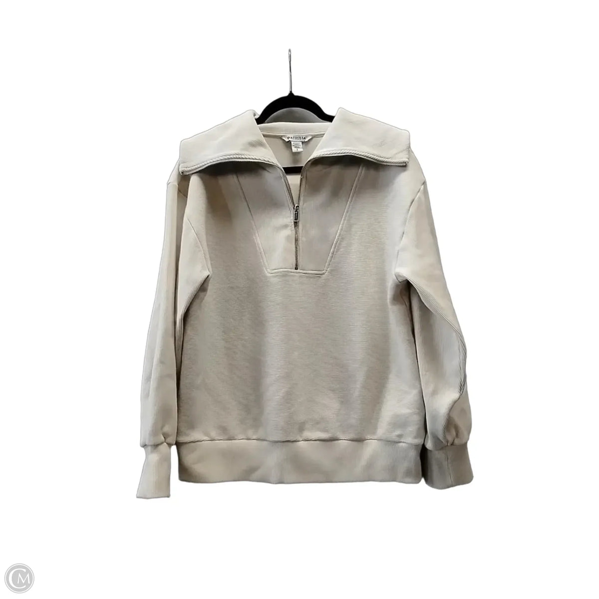 Athletic Jacket By Athleta In Beige, Size: S