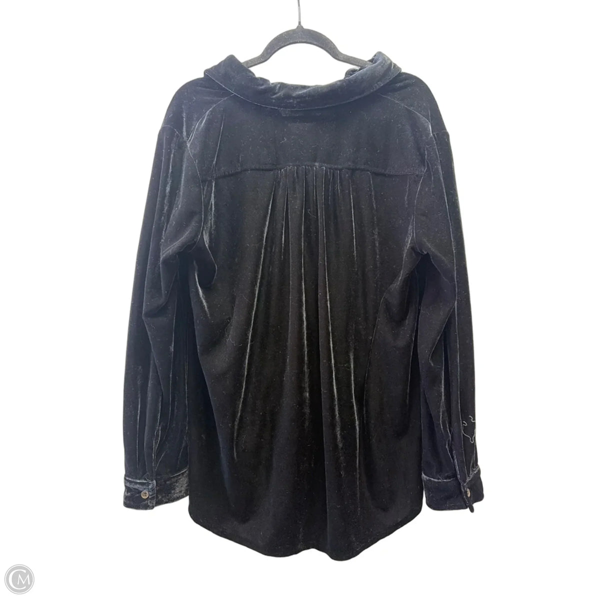 Top Long Sleeve By Umgee In Black, Size: 1x