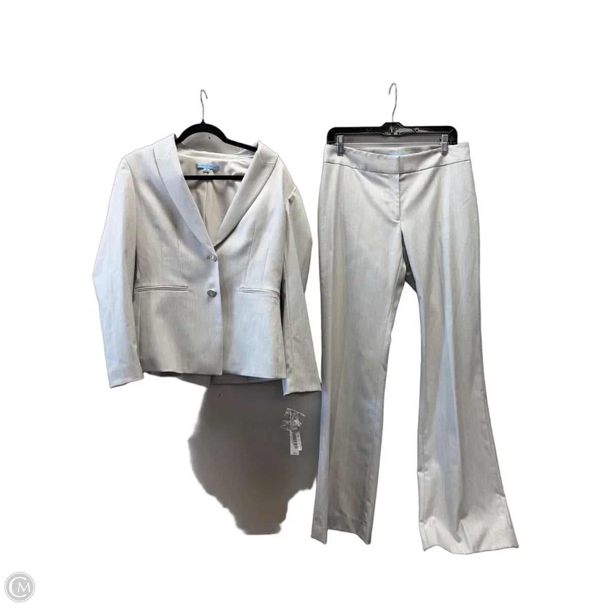 Pants Suit 2pc By Antonio Melani In Grey, Size: S