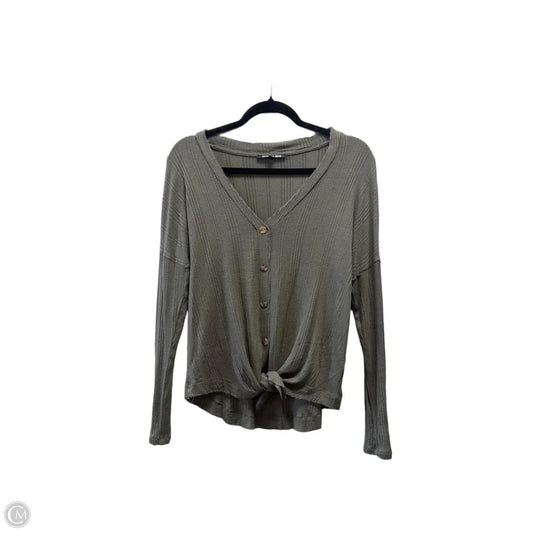 Top Long Sleeve By Gianni Bini In Green, Size: S