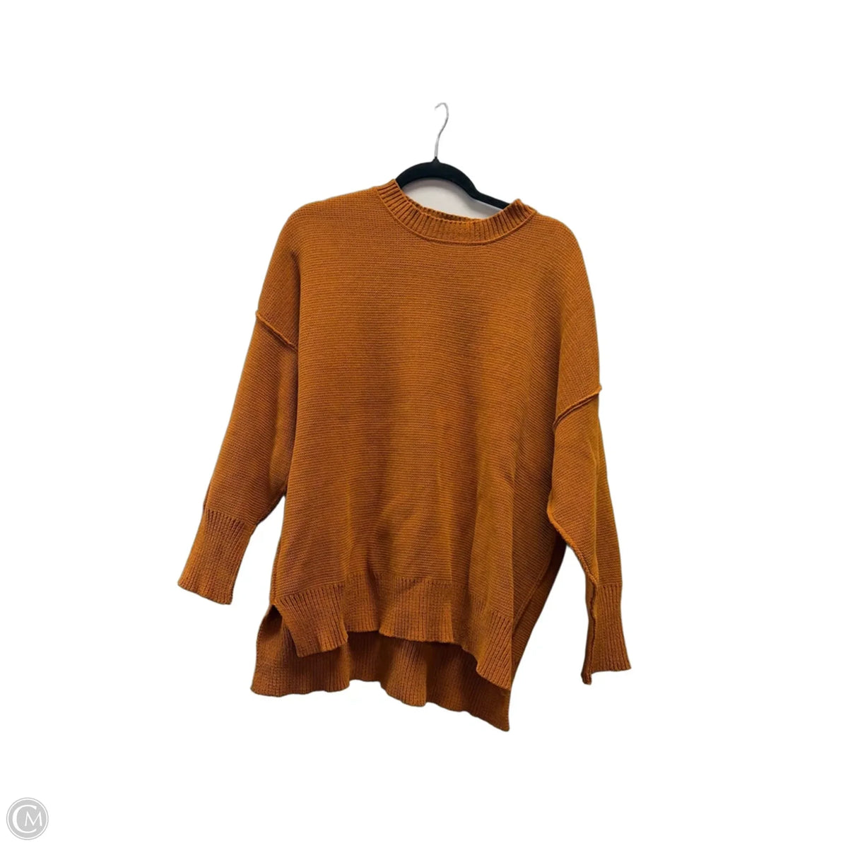 Sweater By Natural Reflections In Orange, Size: S
