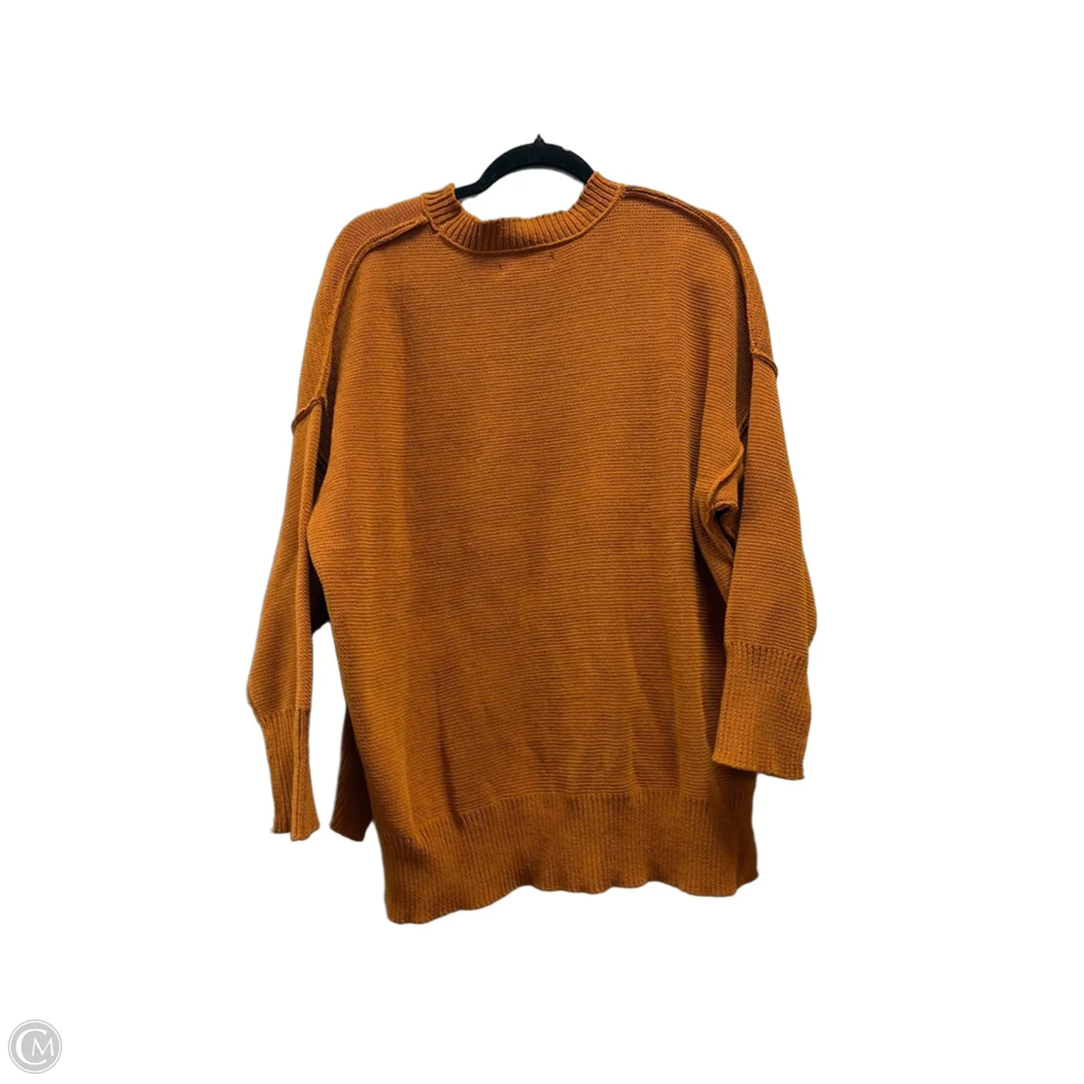 Sweater By Natural Reflections In Orange, Size: S