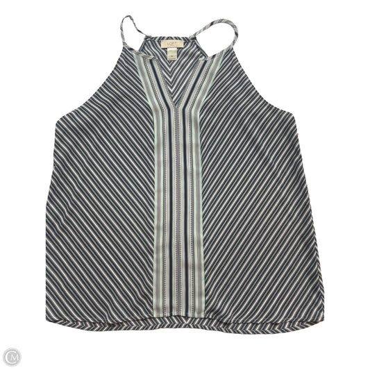 Tank Top By Loft In Geometric Pattern, Size: M