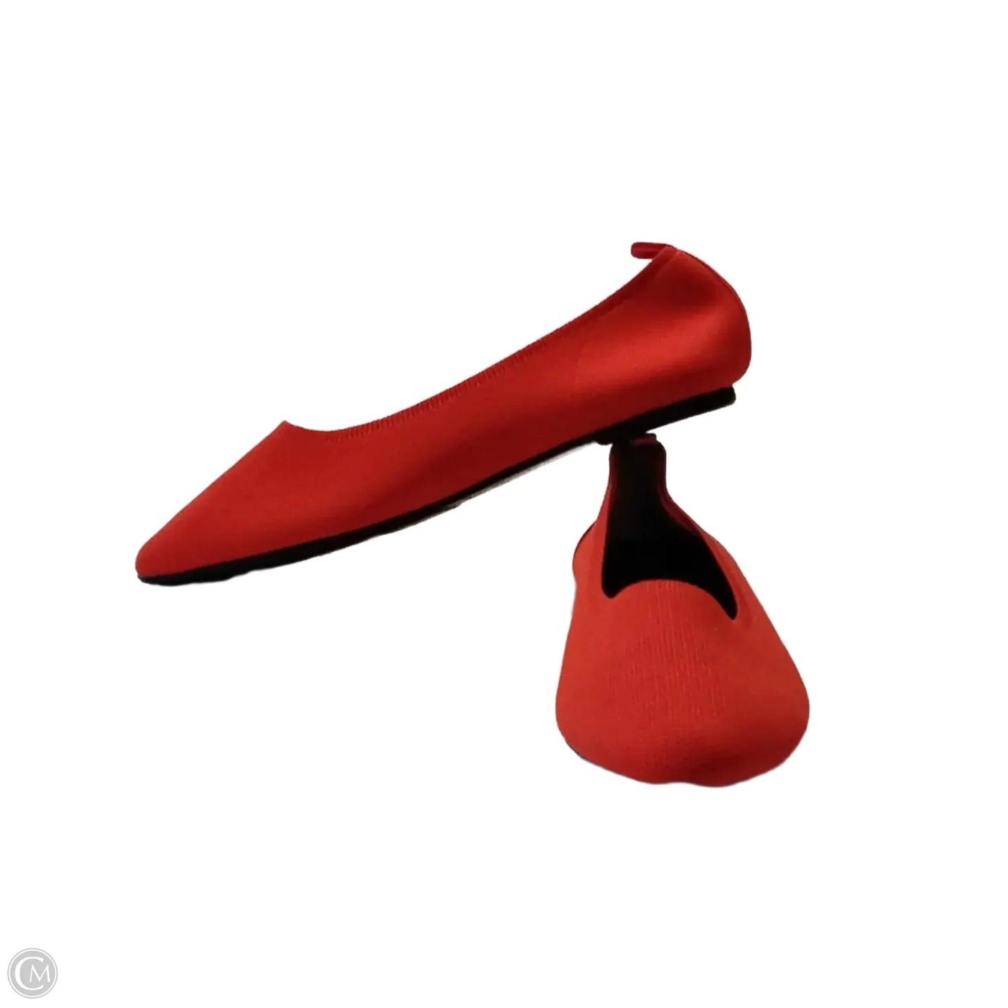 Shoes Flats By Clothes Mentor In Red, Size: 10