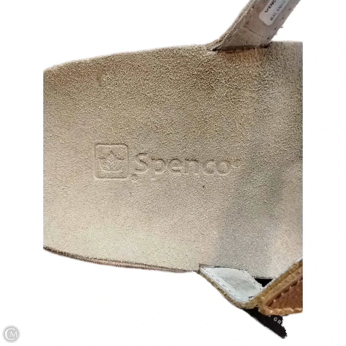 Sandals Flats By Clothes Mentor In Gold, Size: 8