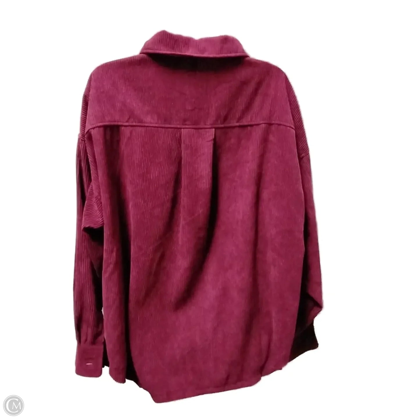 Jacket Other By Zenana Outfitters In Red, Size: L