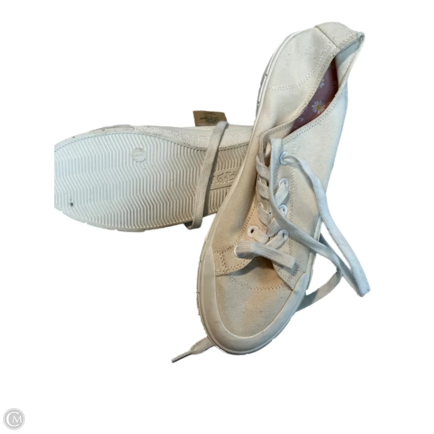 Shoes Sneakers By Clothes Mentor In Cream, Size: 11