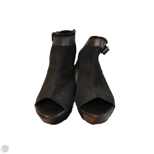 Shoes Heels Wedge By Kork Ease In Black, Size: 10
