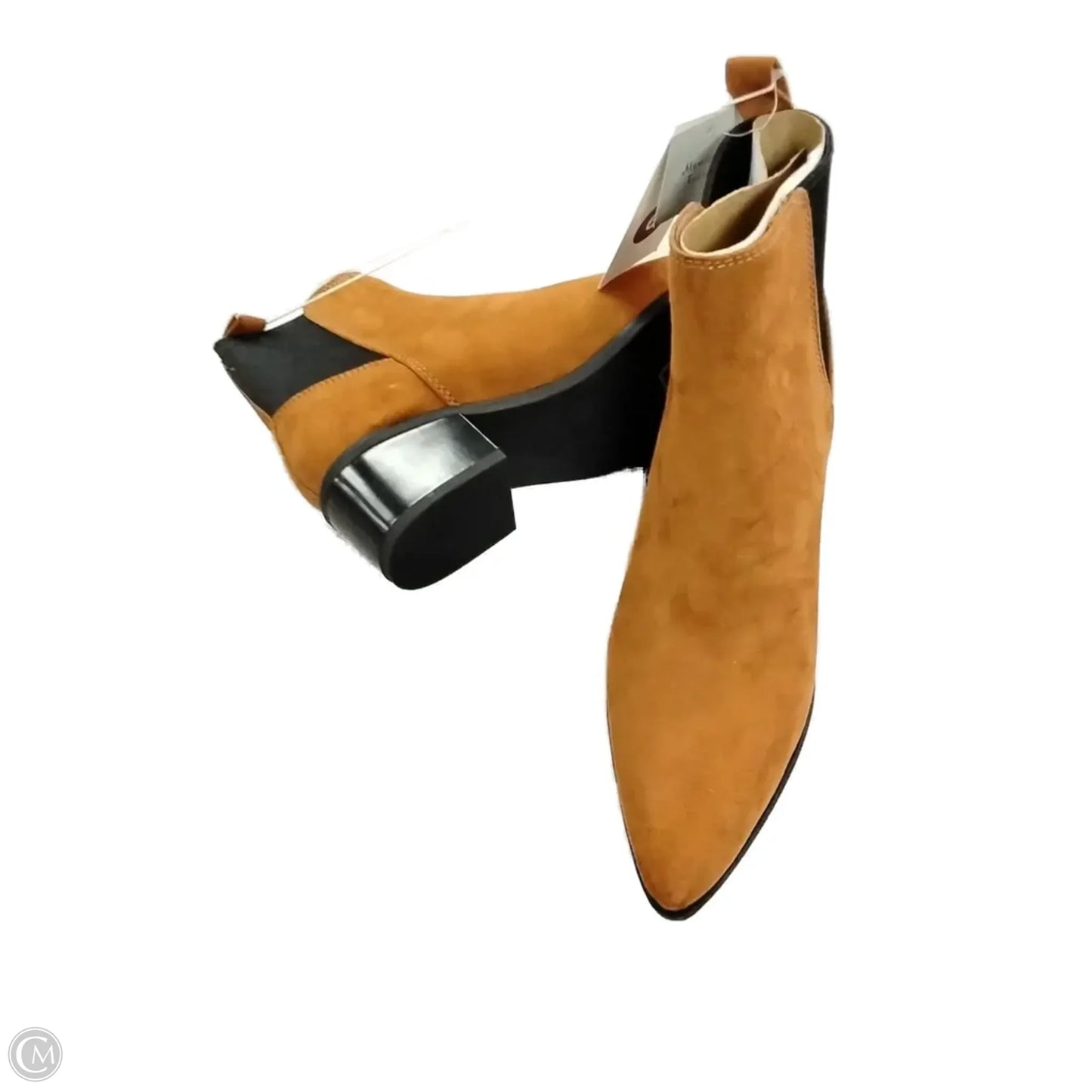 Boots Ankle Heels By A New Day In Orange, Size: 6