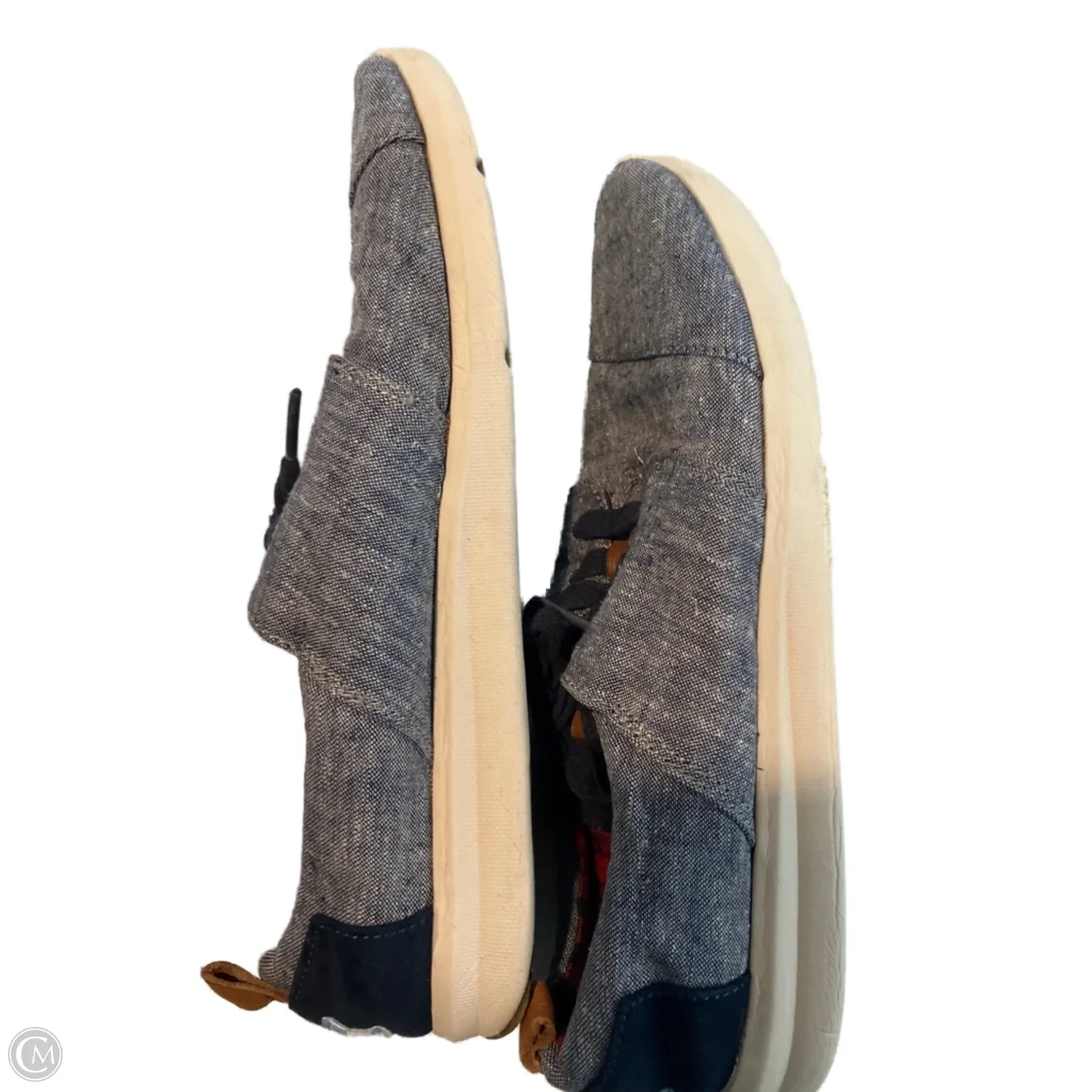 Shoes Sneakers By Toms In Blue, Size: 8.5