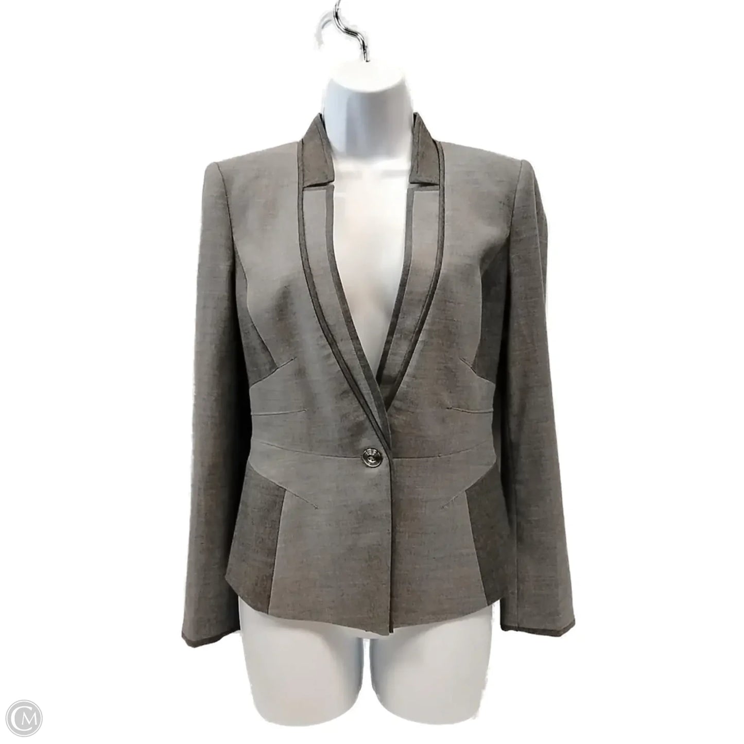 Blazer By White House Black Market In Grey, Size: 0