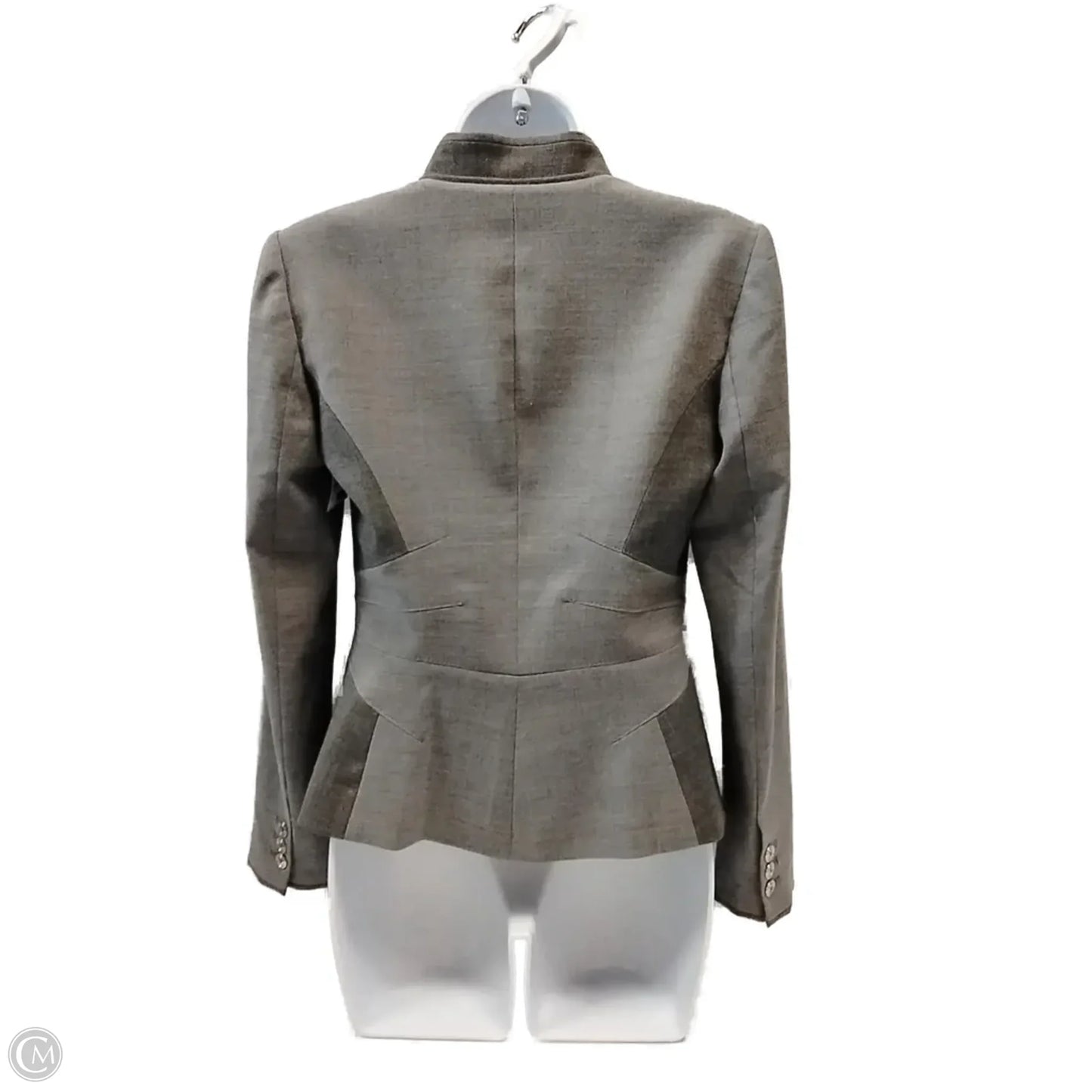 Blazer By White House Black Market In Grey, Size: 0