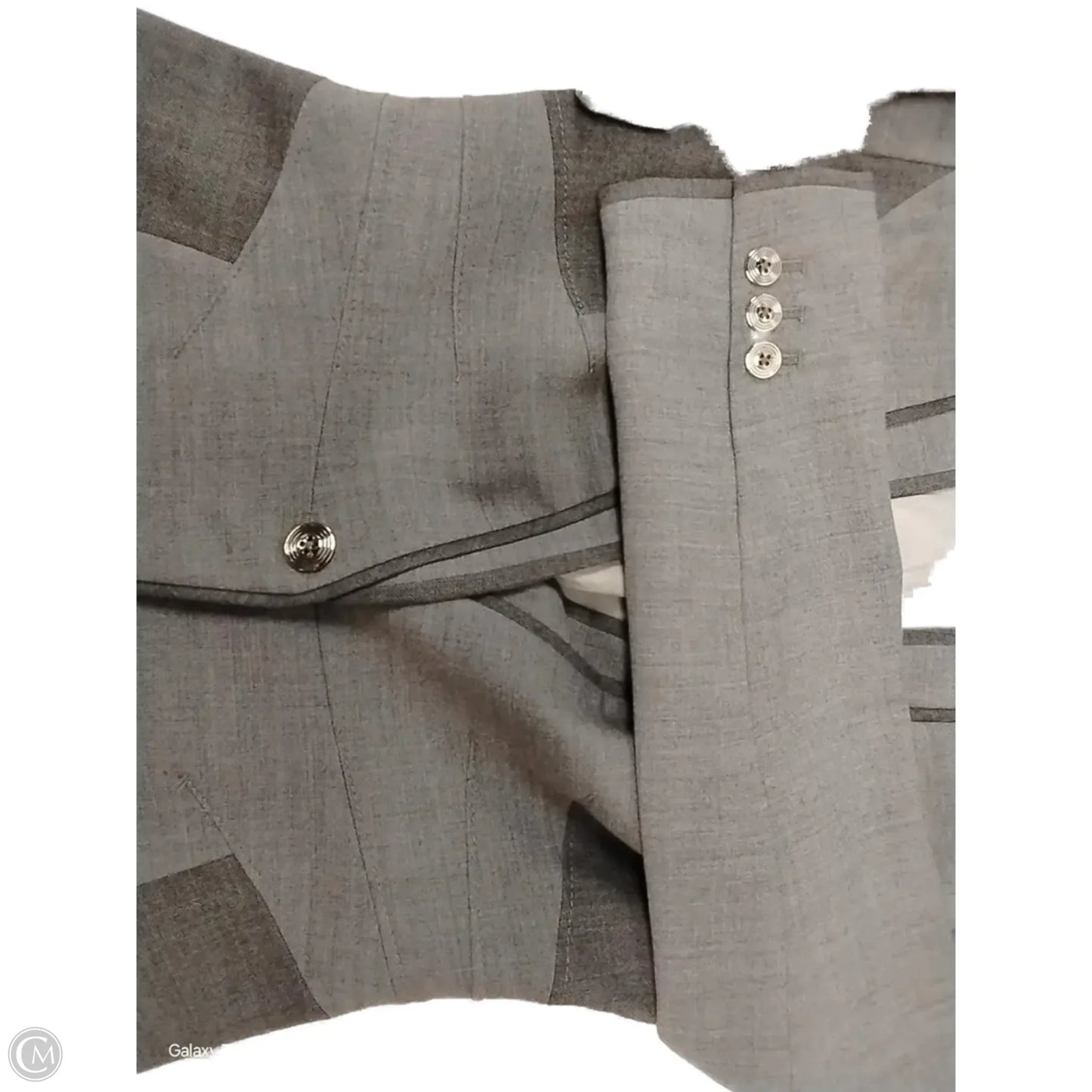 Blazer By White House Black Market In Grey, Size: 0