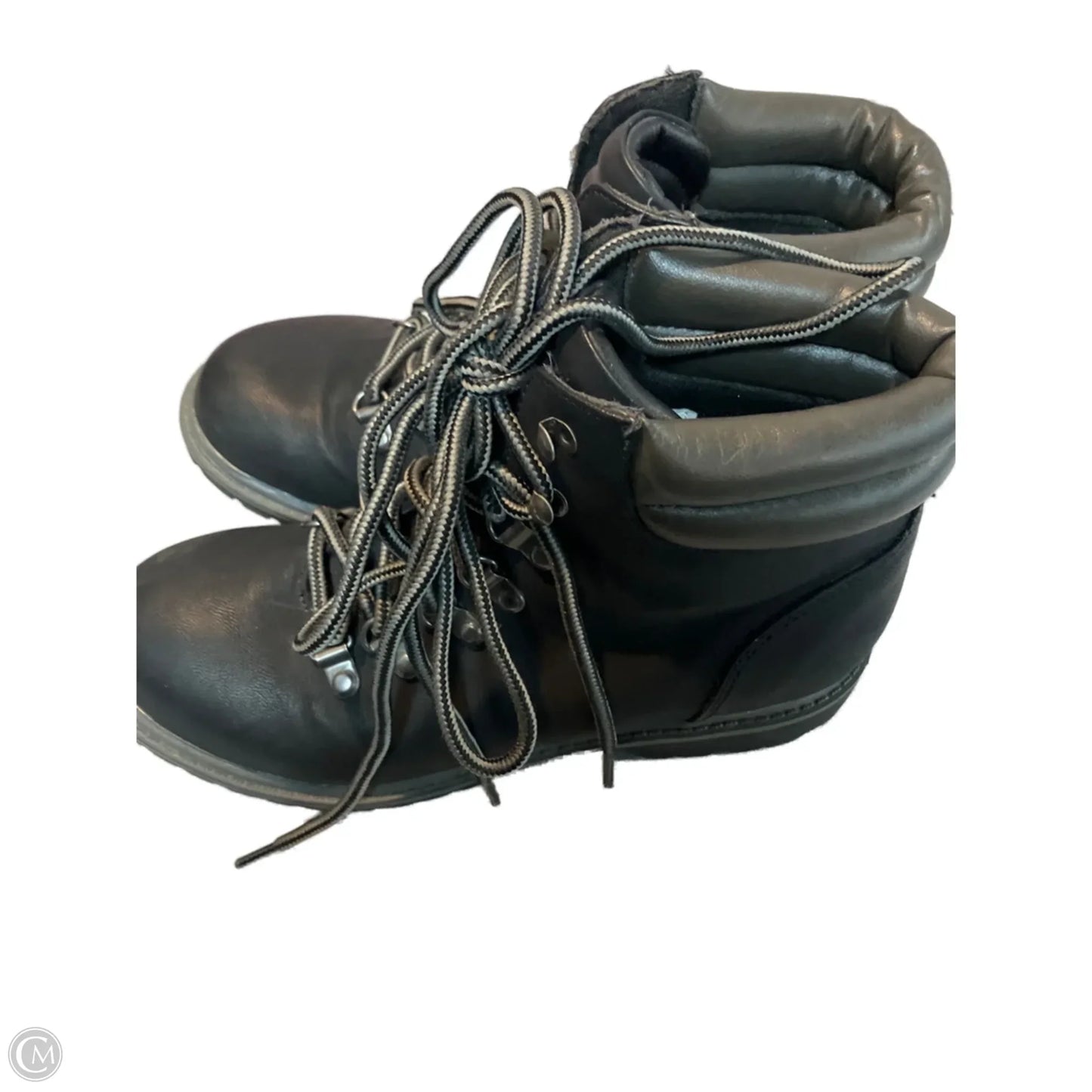 Boots Hiking By Clothes Mentor In Black, Size: 6
