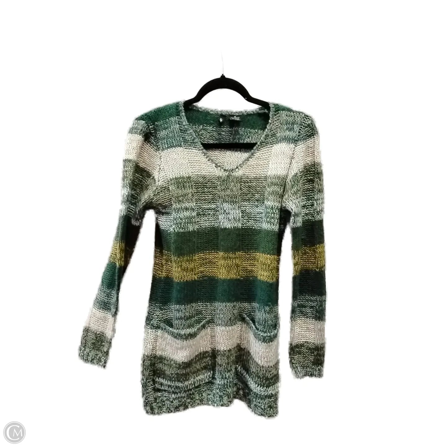 Sweater By Ultra Flirt In Striped Pattern, Size: M