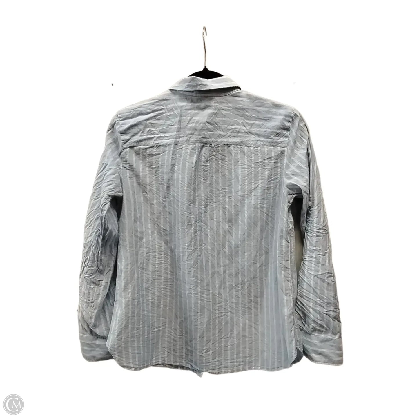 Top Long Sleeve By Ann Taylor In Striped Pattern, Size: S