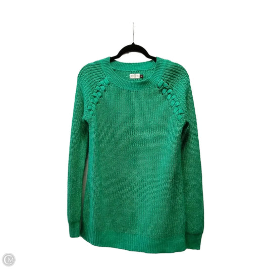 Sweater By Clothes Mentor In Green, Size: L
